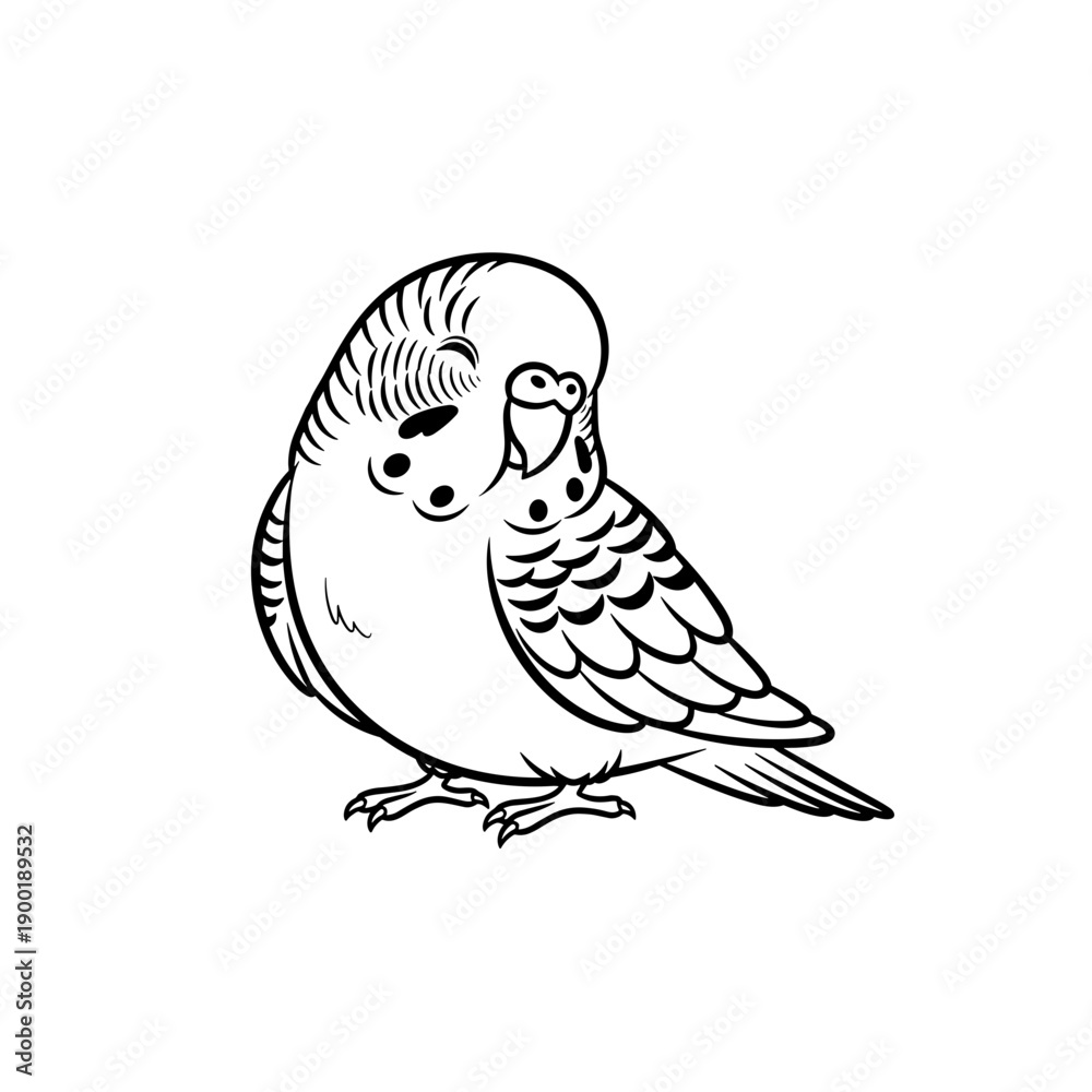 Obraz premium Abstract background with curved lines and dots