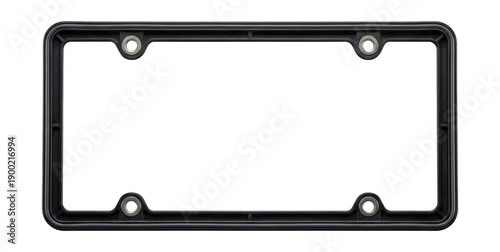 Wallpaper Mural Nylon license plate frame with integrated mounting holes. Torontodigital.ca