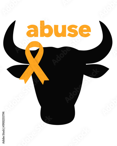 ABUSE símbolo tauromaquia.