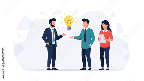 Business Team Collaboration, Idea Generation, Innovation, Meeting, Brainstorming