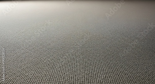 The texture of a gray fabric surface is shown in a detailed close-up view.