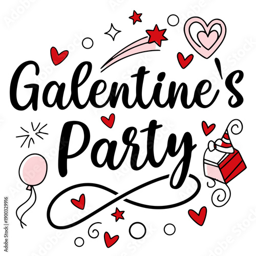 Galentine's Day and Queen of Hearts SVG Bundle, Feminine Empowerment Quotes and Romantic Illustrations for T-Shirts and Crafts