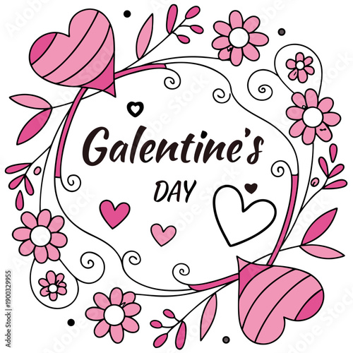 Galentine's Day and Queen of Hearts SVG Bundle, Feminine Empowerment Quotes and Romantic Illustrations for T-Shirts and Crafts