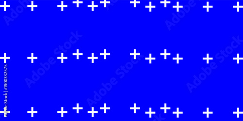 Blue screen background, motion tracking markers. Art design blue screen backdrop template. Line elements good