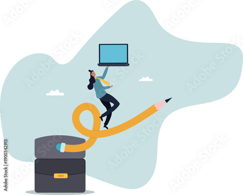 Flexible work, remote work anywhere anytime, employee choice to choose time and location for productivity and creativity .about a man and his life.