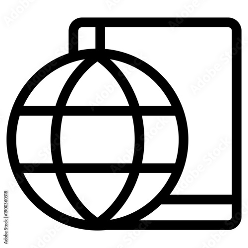 Atlas Outline Icon