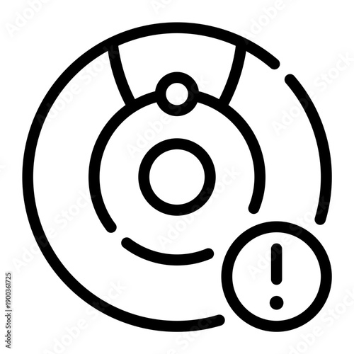 warning line icon