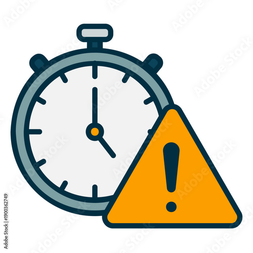 Downtime icon for system maintenance and repair