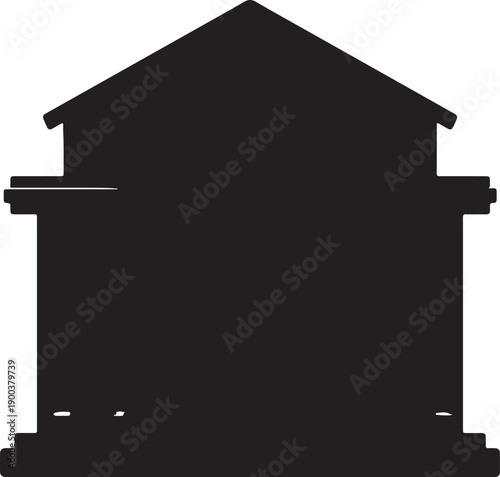 Minimalist scenic illustration inspired by a short poetic sentence and descriptive tags