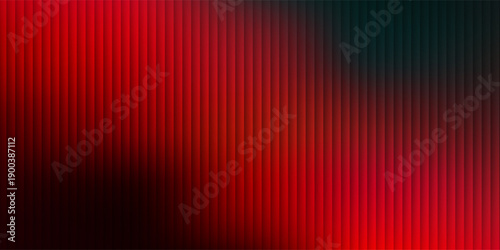 Vibrant dramatic deep red and black gradient evokes mystery and passion. Fiery red nostalgic gradient fades into darkness with futuristic vintage aesthetic and fractal glass effect. Vector background