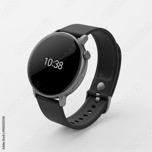 Smart watch isolated on white background
