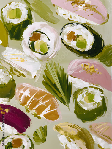 Sushi Illustration