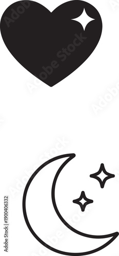 Love in Silhouette,A Minimalist Art Piece