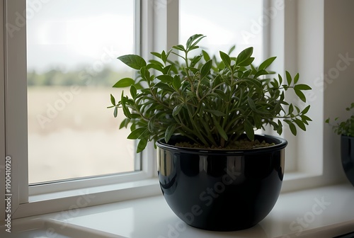 plant in a window
