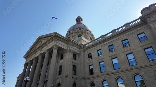 Wallpaper Mural Alberta legislature in the late summer Torontodigital.ca