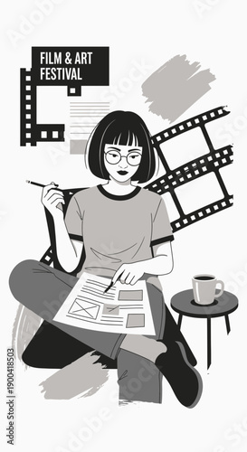 Creative Process Behind Film And Art Festival Concept Development