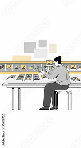 Curating Artwork Display For Gallery Exhibition And Personal Project Showcasing