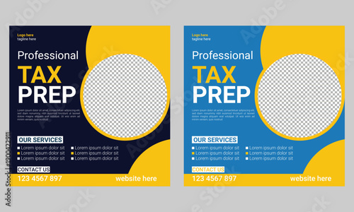 Tax Prep Service Flyer 