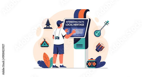 Discovering Cultural Heritage Through Interactive Displays