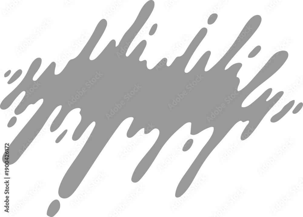 Obraz premium Decorative Abstract Graffiti Spray Paint Grunge Shape Element