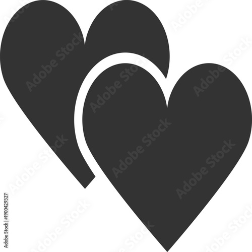 Simple Heart Icon Representing Love and Emotion