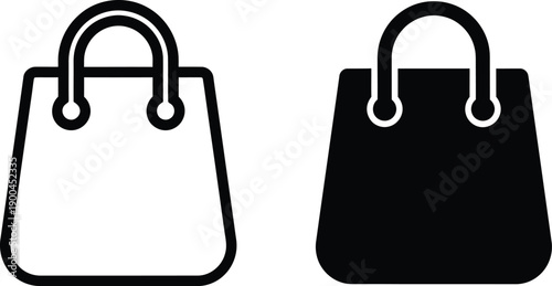 Handbag Icon Set