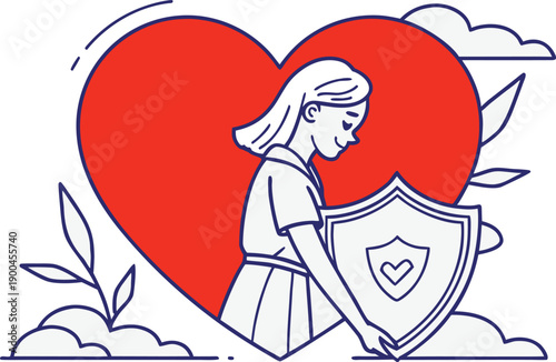 International Day of Zero Tolerance to Female Genital Mutilation Awareness Illustration. Zero Tolerance to Female Genital Mutilation Global Awareness Illustration. International Day Against Female Gen