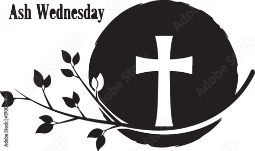 vector cross icon background illustration