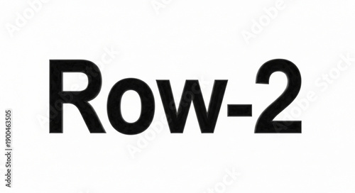 Black text Row-2 on white background.