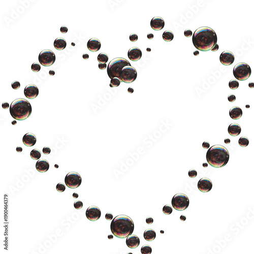 heart of bubles