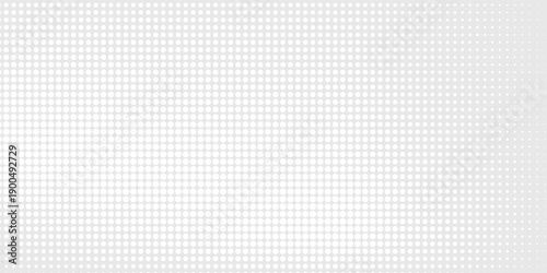 Dot white gray wave light technology texture background. Abstract big data digital concept.