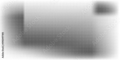 Aged halftone noise gradient texture. Grunge dirty speckles and spots background. White and black faded sand grain wallpaper.vector