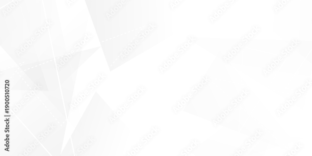 Obraz premium Abstract white light geometric texture background design.
