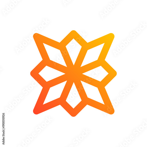 A refined logo showing a blooming flower formed in clean geometry, with a home revealed in negative space, symbolizing growth, care, stability, and modern living rooted in harmony.