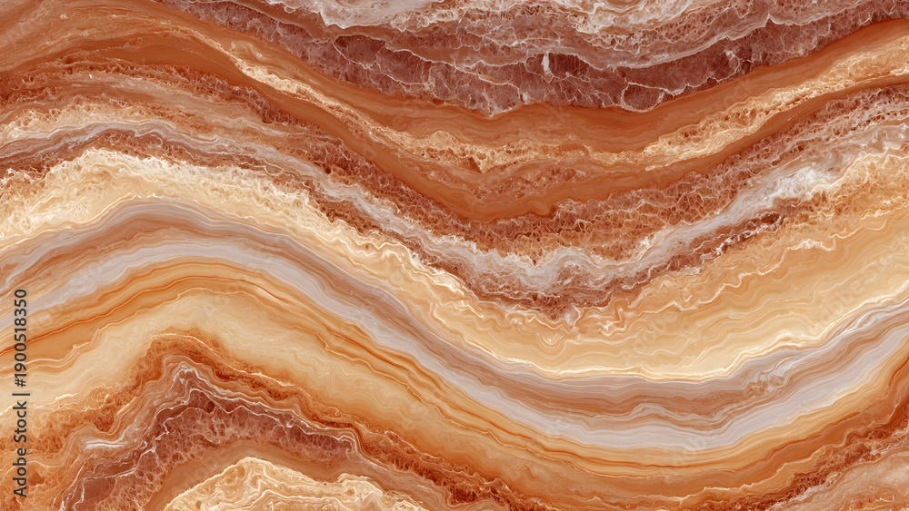Obraz premium Tuscan Sunset Marble Pattern Seamless Texture for Textile and Interior Design