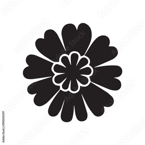 abstract flower vector illustration