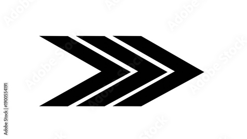 Free Download Straight pointed black arrow icon. Black arrow pointing to the right. Black direction pointer - GFXLoad