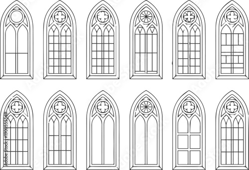Stained glass window patterns for branding and packaging