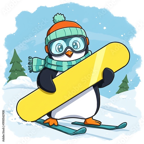 Snowy Slopes & Happy Slides