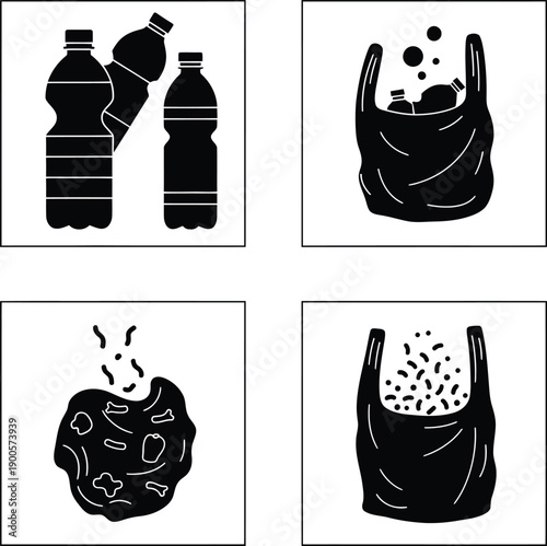 A stark minimalist image features a completely white rectangular space framed by a thick black border conveying emptiness high quality professional detailed modern elegant stylish clean