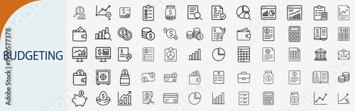 Logistics and delivery service icon set, shipping transportation vector illustration