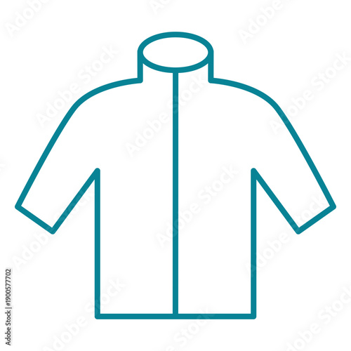 Classic Zip Jacket Outline