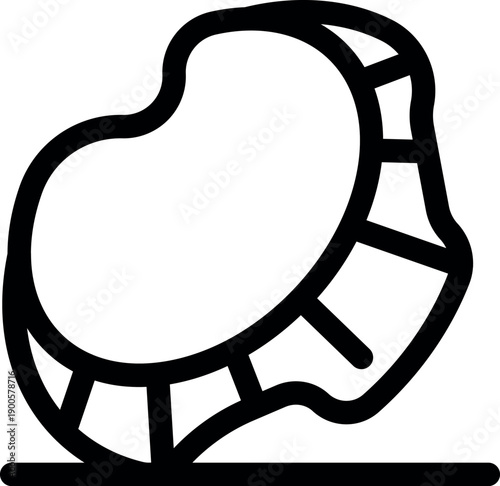 Fossilized footprint of a dinosaur, preserved on a rock, offering a glimpse into prehistoric life