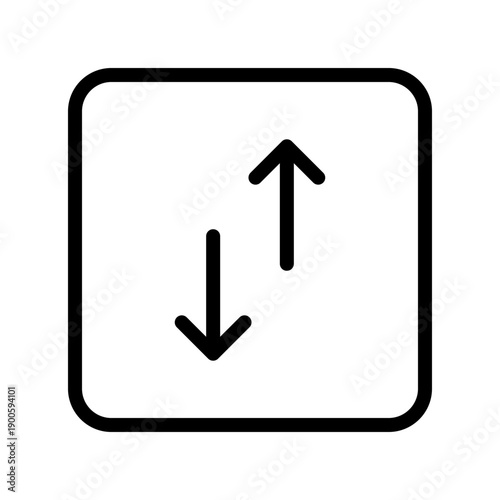 Dynamic Arrow Sort Icon Set for UI Navigation, Filtering and Data Organization
