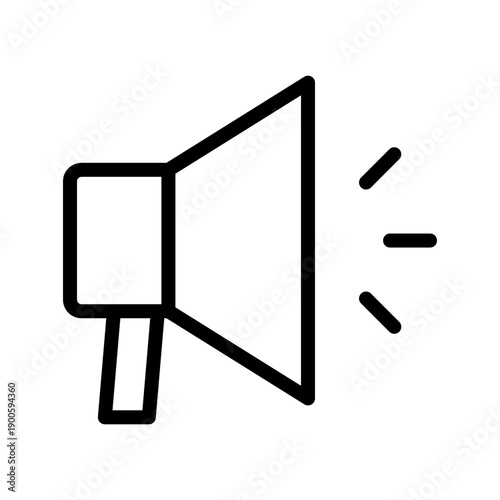 Powerful Megaphone Icon Collection for Digital Marketing Promotion and Public Announcement Design