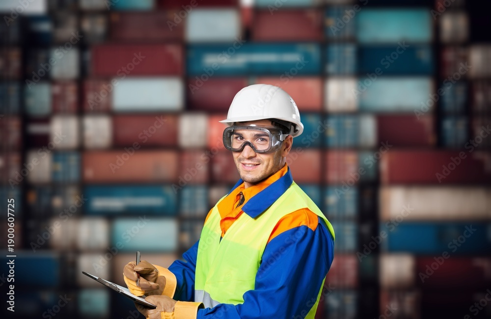 © BillionPhotos.com - Warehouse concept, man in factory for logistics