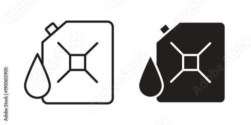 Fuel icon vector design. Vector elements for infographic web
