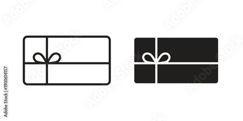 Gift voucher icon vector design. Vector elements for infographic web