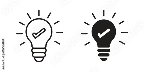idea icon vector design. Vector elements for infographic web