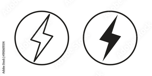Power icon vector design. Vector elements for infographic web